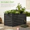 Best Choice Products 4x2x2ft Outdoor Metal Raised Garden Bed, Planter Box for Vegetables, Flowers, Herbs